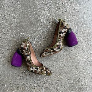 Dries Van Noten Beaded Pumps